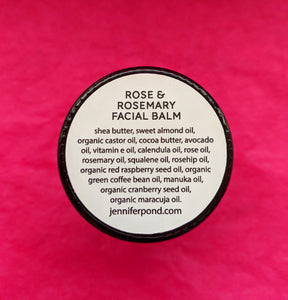 Rose & Rosemary Face Balm